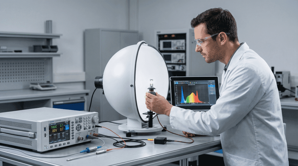 Bulk buying decisions influenced by LED headlight lumen claims