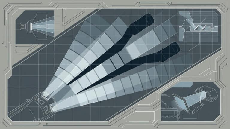 Matrix LED headlight adaptive beam pattern with segmented glare control