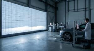 Essai en laboratoire du diagramme de faisceau des phares à DEL du marché secondaire