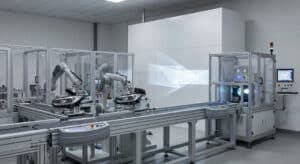 Ligne de production et d'essai de faisceau des fabricants de phares à LED